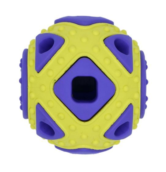 Bud-Z Rubber Astro Squared Yellow Dog 2.5In 1Pc