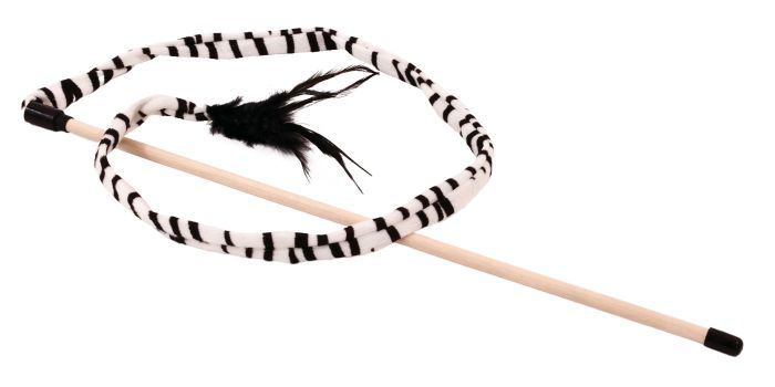 Bud-Z Swing Stick Zebra Cat 49In 1Pc