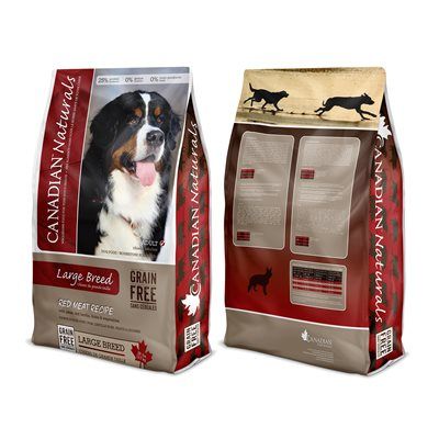 Canadian Naturals Red Meat Grain-Free Large Breed Dry Dog Food