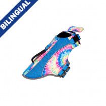 Canada Pooch Wave Rider Life Vest For Dogs Tie Dye Medium
