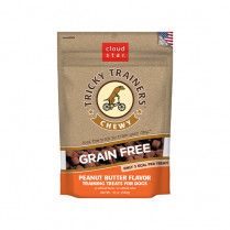 Cloud Star Tricky Trainers Chewy Grain Free Peanut Butter Dog Treats 12 oz