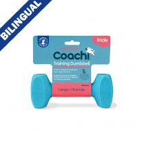 Company of Animals Coachi Training Dumbbell Light Blue Large for Dogs