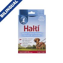 Company Of Animals Halti Front Ctrl Harness Blackred Large
