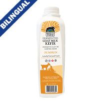 Crosswind Farm Frozen Fermented Goat Milk Kefir Pumpkin 1L