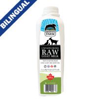 Crosswind Farm Frozen Raw Goat Milk 1L