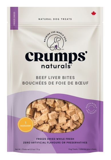 Crumps Beef Liver Bites for Dogs 72 g
