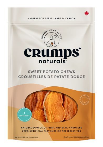 Crumps Sweet Potato Chews for Dogs 160g