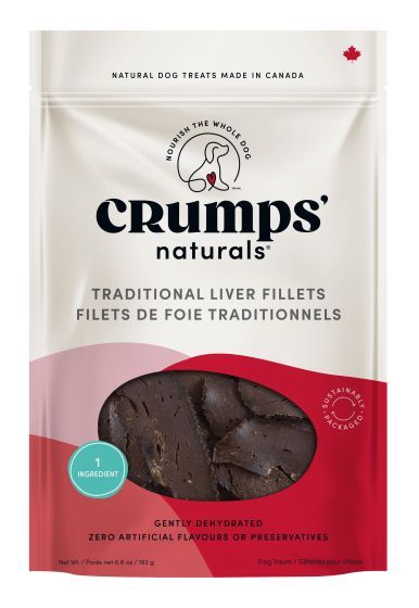 Crumps Traditional Liver Fillets for Dogs 192 g
