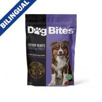 Dog Bites Freeze Dried Chicken Hearts Dog Treats 90 g