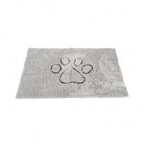 Dog Gone Smart Dirty Dog Doormat Silver Grey Large 26" x 35"