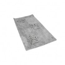 Dog Gone Smart Dirty Dog Doormat Floor Runner Silver Grey 60&quot; x 30&quot;