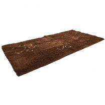 Dog Gone Smart Dirty Dog Doormat Mocha Brown Floor Runner 30&quot; x 60&quot;