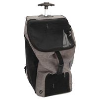 Dogit Explorer Soft Carrier 2-In-1 Wheeled Carrier/Backpack Gray
