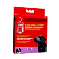 Dogit Nylon Dog Muzzle Black X Large