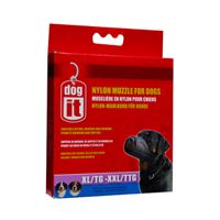 Dogit Nylon Dog Muzzle Black XL/XXL