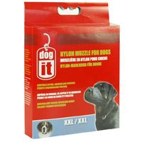 Dogit Nylon Dog Muzzle Black XXL