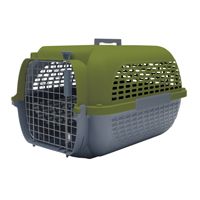Dogit Voyageur Dog Carrier Khaki/Charcoal Large 61.9 cm x 42.6 cm x 36.9 cm