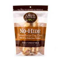 Earth Animal No Hide Venison Recipe Dog Chews Medium 2 Pack
