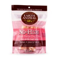 Earth Animal No Hide Salmon Recipe Dog Chews Small 2 Pack