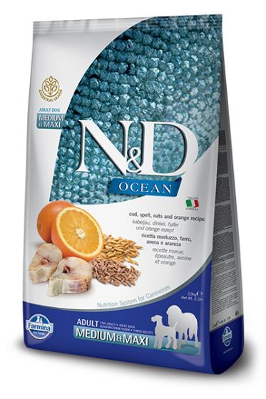Farmina Ancestral Ocean Cod Orange Med/Maxi 12 kg