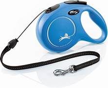 Flexi New Classic Medium Retractable Cord 8M Blue