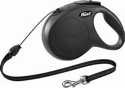 Flexi New Classic Medium Retractable Cord 8M Black