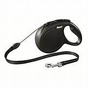 Flexi New Classic Small Retractable Cord 5M Black