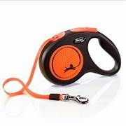 Flexi New Neon Medium Retractable Tape 5M Orange
