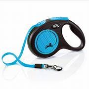 Flexi New Neon Small Retractable Tape 5M Blue