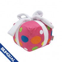 Foufoubrands Birthday Present Plush Dog Toy Pink