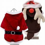 Foufoubrands Dog Reversible Santa-Reindeer Suit Cappottino Per Cane Natalizio Tg. 2Xl