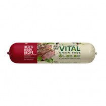 Fresh Pet Vital Grain Free Beef &amp; Bison Fresh Dog Food 1 Lb