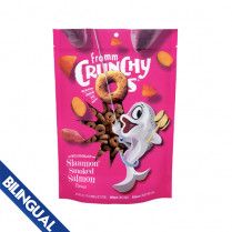 Fromm Crunchy O&#39;S Slammon&#39; Smoked Salmon 6Oz