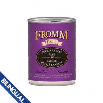 Fromm Duck A La Veg Pate Wet Dog Food 12.2 oz