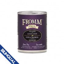 Fromm Venison &amp; Lentil Pate Wet Dog Food 12.2 oz