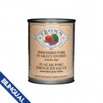 Fromm Dog Can Shredded Pork In Gravy Entree 12 Oz