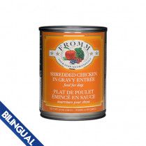 Fromm Four Star Nutrionals Shredded Chicken In Gravy Entree 12 Oz