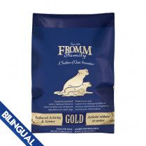 Fromm Gold Reduced Activity &amp; Senior Dry Dog Food 15 lb