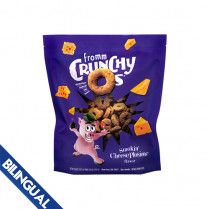 Fromm Crunchy O&#39;s Smokin&#39; CheesePlosions Dog Treats 26 oz