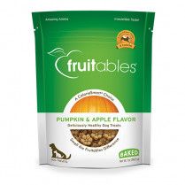 Fruitables Pumpkin &amp; Apple Flavor Dog Treats 7 oz