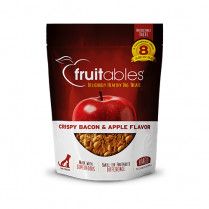 Fruitables Crispy Bacon &amp; Apple Flavor Dog Treat 12 oz