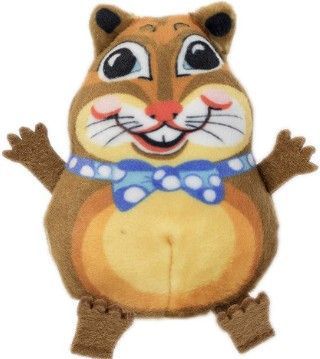 Fuzzu Tea Cup Fluffs Chipmunk Cat Toy