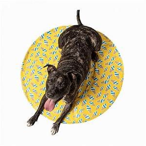GF Pet Ice Mat Round Yellow Ice Cream 80cm