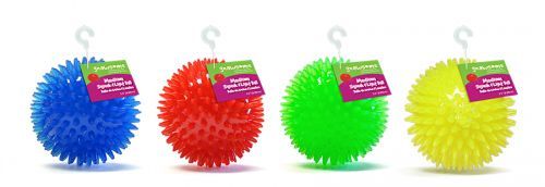 Gnawsome Squeaker And Light Ball 3.5In