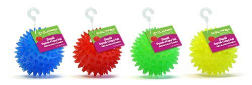 Gnawsome Squeaker And Light Ball Dog 2.5In