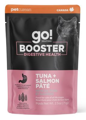 Go! Booster Digestive Health Tuna and Salmon Pate Cat 2.5oz