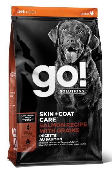 Go! Dog Skin and Coat Care Salmon Recipe with Grains Large Breed 25 lb