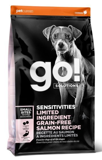 Go! Sensitivities Limited Ingredient Diet Grain Free Salmon Small Bites Dog Food 22lb