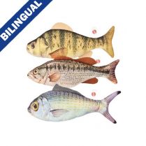 Gone Fishin&#39; Hug N Kick Assorted Cat Toy
