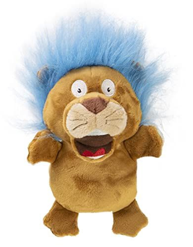 Godog Silent Squeak Lion Hair Small